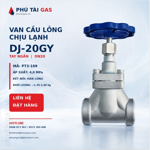 Van chịu lạnh tay ngắn DJ-20GY