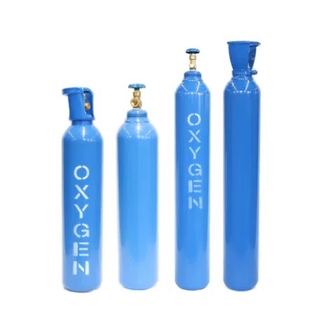 Khí oxy công nghiệp 2.6 chai 8-10Lít