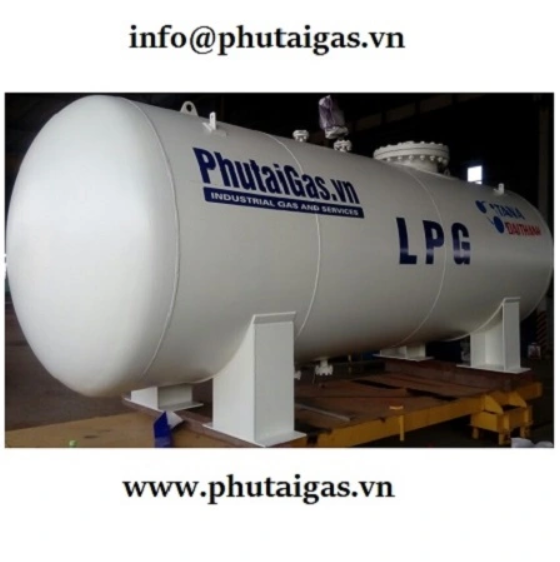 Bồn LPG 10 tấn LPG 10T220D, V: 21,6m3, WP1.8Mpa, kiểu nằm