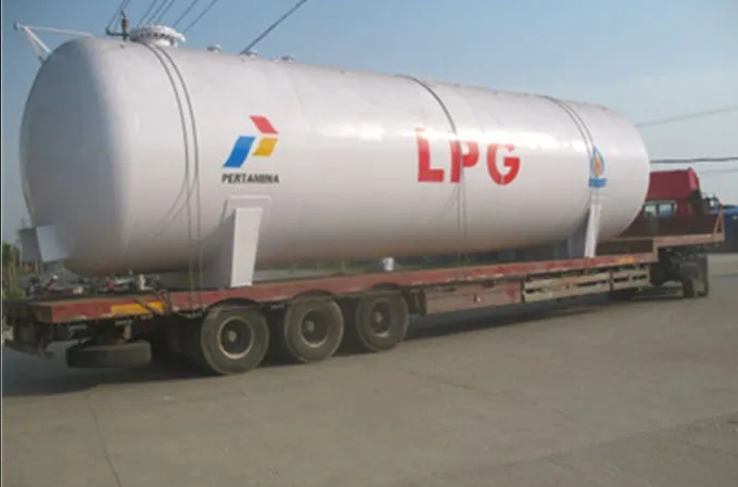 Bồn LPG 40 tấn LPG 40T300D, V: 83,25m3, WP1.8Mpa, kiểu nằm