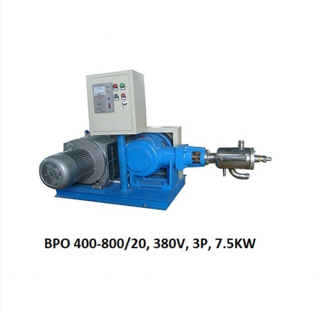 Bơm piston chịu lạnh LOX/LN2/LAR. 400-800L/h-20Mpa