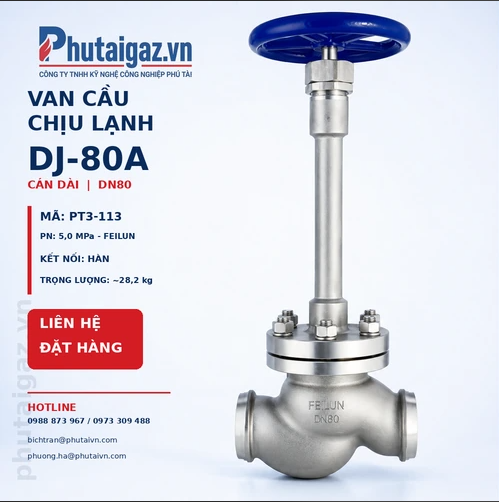 Van cầu chịu lạnh DJ-100A