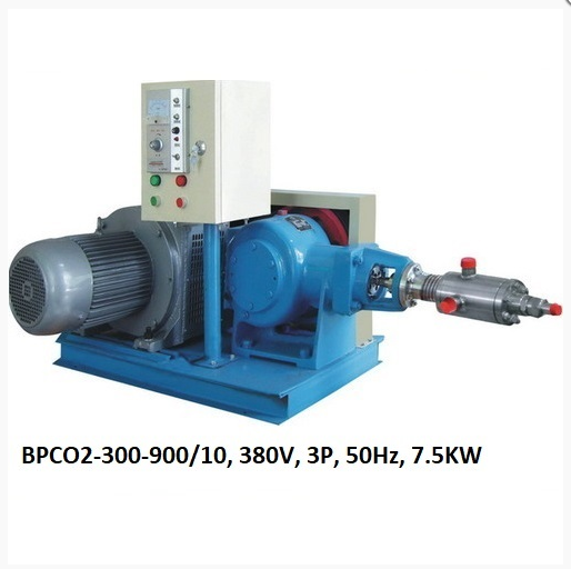 Bơm piston CO2 lỏng 900kg/h Model BPCO2-300-900/10
