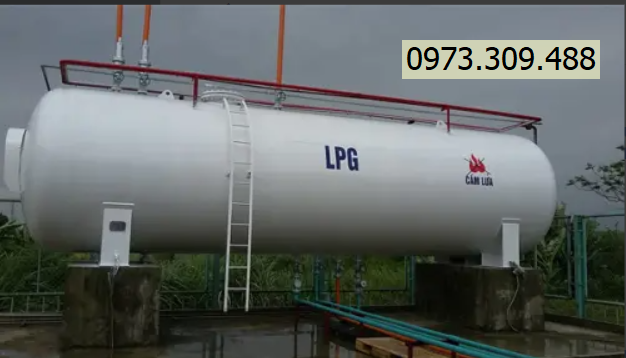 Bồn LPG 15 tấn LPG 15T240D, V: 30,37m3, WP1.8Mpa, kiểu nằm