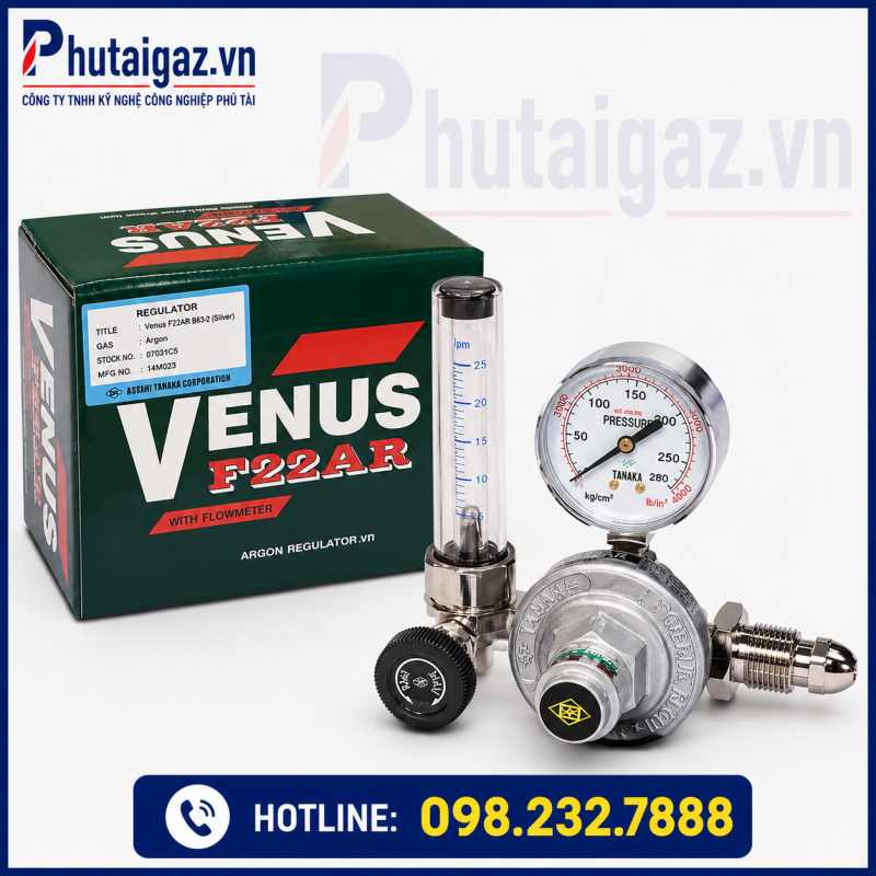 Đồng hồ Argon TANAKA VENUS F22AR